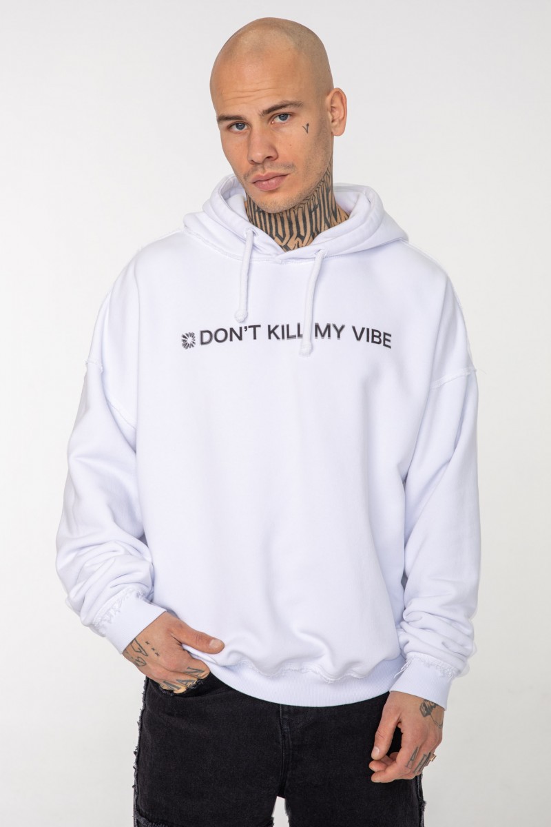 P.I.N.K  HOODIE WHITE