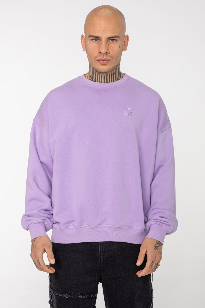 TONAL VIOLET CREWNECK