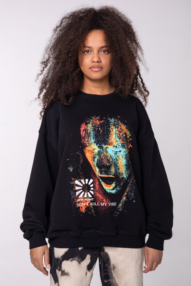 VOLCANIC CREWNECK BLACK