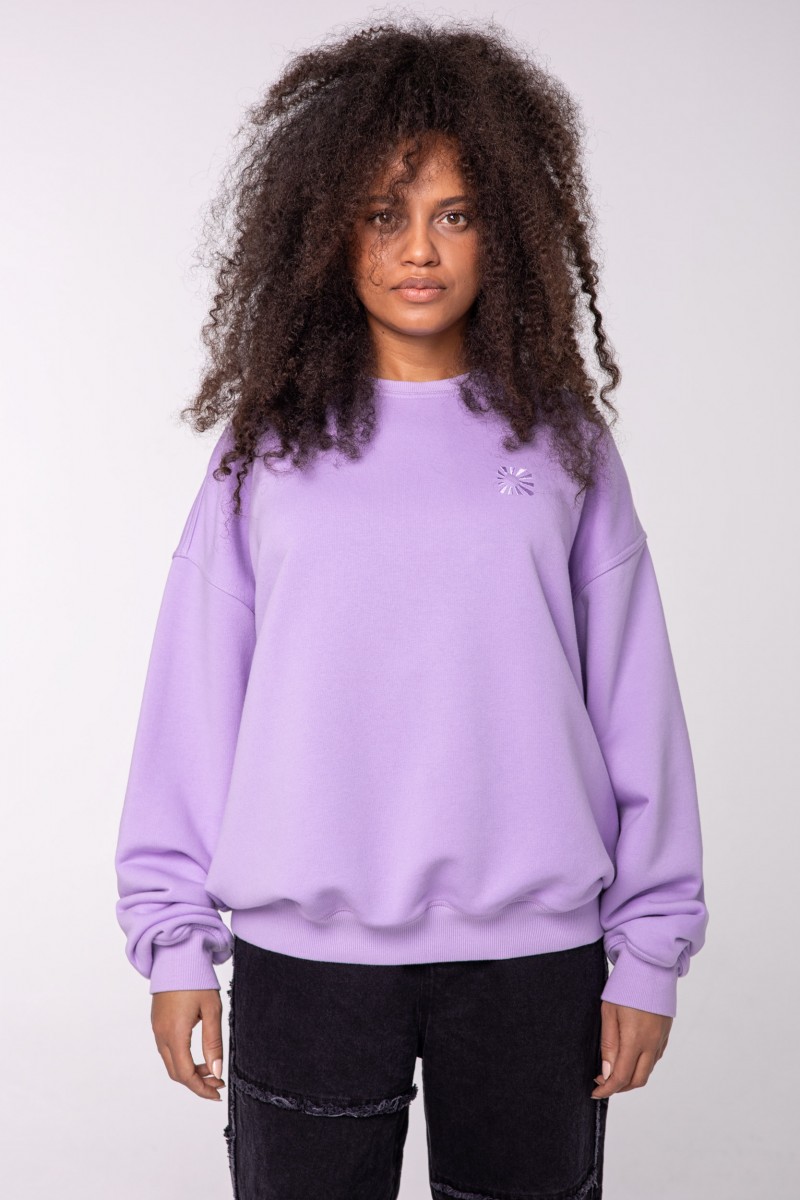 TONAL VIOLET CREWNECK