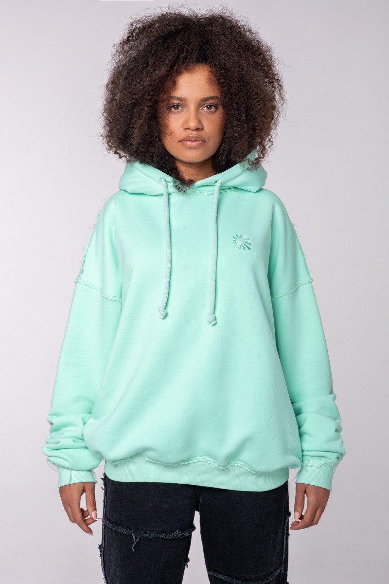 TONAL MINT HOODIE